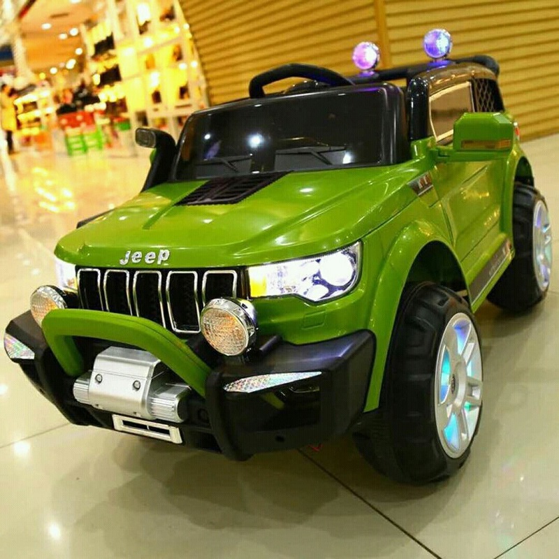 Xe-o-to-dien-tre-em-jeep-KP-6188-green