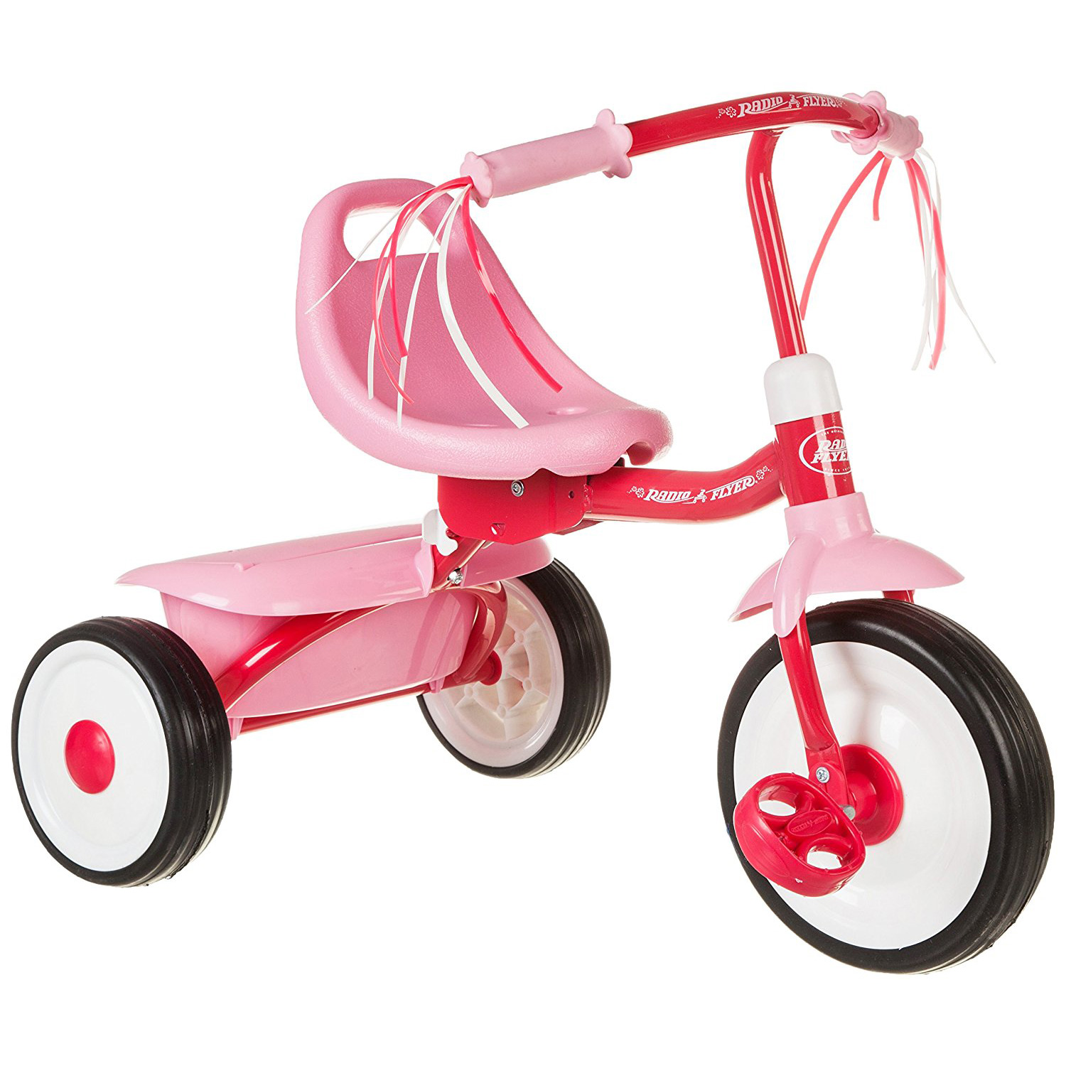 Велосипед трехколесный розовый